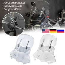 For BMW F750GS F850GS 2018-2021 2019 Motorcycle Windshield Extension Bracket Adjustable Clip On Spoiler Windscreen Air Deflector 2024 - buy cheap