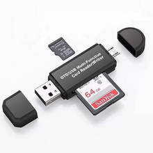 Adaptador de lector de tarjetas Micro todo en 1, alta calidad, para Micro SD, USB 2,0, TF M2, MMC, MS PRO, DUO 2024 - compra barato