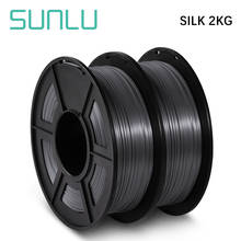 Нить для 3d-печати SUNL, нить из пла-шелка 2/5/10 кг для 3D-принтера, нить пла для 3D-принтера, 1 кг/0,02 фунта, допуск +/-мм 2024 - купить недорого