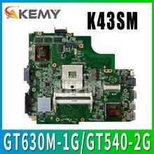 K43SM Motherboard GT630M-1G/GT540-2G REV:3.0 for ASUS A43S X43S K43SV K43SJ laptop Motherboard K43SM Mainboard K43SV Motherboard 2024 - buy cheap