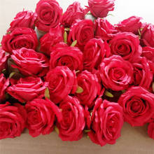 10 шт. шелковые цветы розы, искусственные цветы, фоны на стену, свадьбу, рукоделие, скрапбукинг, комната, аксессуары для домашнего декора 2024 - купить недорого