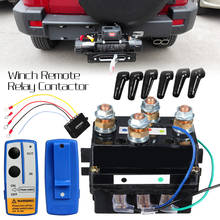 Contator para guincho, 12v, 400a, com controle remoto, solenoide, relé, sem fio, acessórios para motocicleta, para reboque 2024 - compre barato