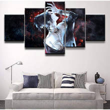 5 Piece Wall Art Canvas Prints Anime Manga Tattoo Man Figure Posters And Pictures Home Modern Bedroom Decoration Paintings 2024 - buy cheap