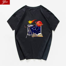Camiseta sarcas astronomia céu, camiseta de algodão para homens, camiseta engraçada geek, de verão 2024 - compre barato