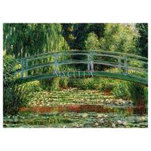 landscape 5D Diy Diamond Painting Footbridge Cross Stitch Embroidery Wall Sticker Mosaic Christmas Full Rhinestone Gifts Decor 2024 - buy cheap