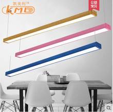 LED chandeliers modern minimalist office studios clothing stores Internet cafes lighting fixture led office lamp led fixture 2024 - buy cheap