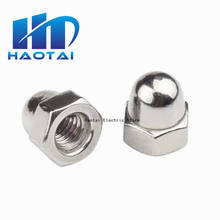 1/50pcs M3 M4 M5 M6 M8 M10 M12 M14 M16 304 A2-70 Stainless Steel Hex Hexagon Acorn Nut Cap Decorative Cover Semicircle Dome Nuts 2024 - buy cheap