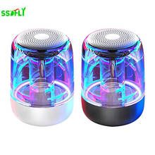 C7 Mini Indoor/Outdoor Wireless Bluetooth Speaker With LED Colorful Light Portable Bluetooth Speaker Support TF Card 2024 - buy cheap