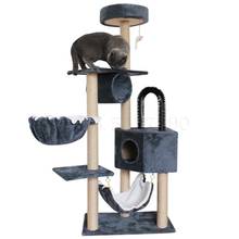  Cat Climbing Cat Nest Tree One Cat Shelf Jump Large Toy Cat Crawl Climbing sisal Villa Cat Tower 2024 - buy cheap