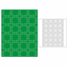 New 2021 Spotted Square Diamond Panel Metal Cutting Dies for Scrapbooking and Card Making Background Embossing Craft No Stamps 2024 - buy cheap