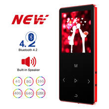 Mp3 Player with Bluetooth Fm Radio Recording Built-in Speaker Touch Key 1.8 Inch Screen Hifi Metal Portable Music Walkman 2024 - buy cheap