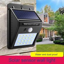 High quality,Infrared induction lamp,solar sensor light,yard lamp,garden,outdoor led light,sense light,free shipping 1pc/lot 2024 - buy cheap