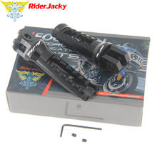 RiderJacky-reposapiés delantero para motocicleta, Pedal de apoyo CNC para YAMAHA YZF-R1, YZFR1, YZF, R1, R1M y R1S, años 1998 a 2020, 18 y 2019 2024 - compra barato