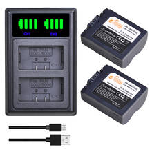 Batería de CGA-S006 S006A S006E, Cargador USB Dual LED para Panasonic Lumix, DMW-BMA7, DMC-FZ7, DMC-FZ8, DMC-FZ18, DMC-FZ28 2024 - compra barato