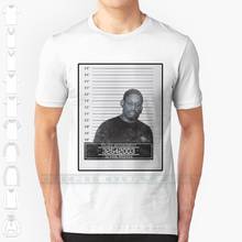 Camiseta negra divertida para hombre, ropa de calle, camisetas, camisetas de Dennis Rodman Mug Shot 2024 - compra barato