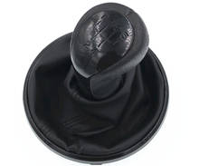5 скоростей, черный кожаный чехол для Skoda Fabia 2 MK2 2007-2010, для Roomster 2006-2010 2024 - купить недорого