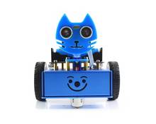 KitiBot starter 2WD robot building kit smart car with controller BBC micro:bit for learning programming exploring robotics 2024 - buy cheap