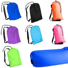 Camping Ultralight Fast Inflatable Sofa Lazy Bag Sleeping Bag 240*70cm outdoor Portable Air Banana Sofa Beach Bed Air Bed 2024 - buy cheap