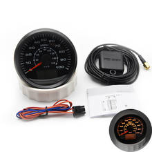 85mm Digital Boat GPS Speedometer Speed Gauge 0-100MPH 0-160Km/H 7 Color Backlight Odometer Speed Gauge With ODO COG TRIP 2024 - buy cheap