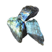 1PC Natural Labrador Feldspar Crystal Stone Healing Quartz Ore Mineral Energy Stone Ornament Rock Mineral Specimen DIY Gift 2024 - buy cheap