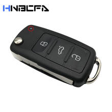 10pcs/lot 2/3 Buttons For Skoda Octavia VW Volkswagen Golf Mk6 Tiguan Polo Passat CC SEAT Car Flip Folding Key Case shell Fob 2024 - buy cheap