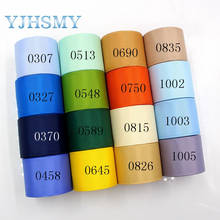 YJHSMY J-181015-3,38mm 10yards Solid Color Printed grosgrain Ribbons,DIY Handmade Hairbows Accessories Wedding Party Decoration 2024 - buy cheap
