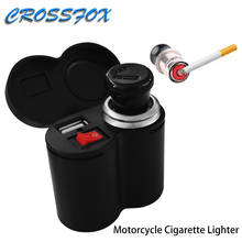 Kit de enchufe para encendedor de cigarrillos de motocicleta, suministros para motocicleta, cargador de teléfono móvil USB de carga rápida, resistente al agua 2024 - compra barato