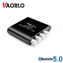 VAORLO Bluetooth 5,0 TPA3116D2 HIFI цифровой усилитель мощности 2,1 канал 2X50W + 100 Вт стерео усилитель 2024 - купить недорого
