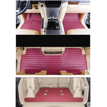 Custom full set car floor mats + one trunk mat for Toyota Land Cruiser 200 7 seats 2020-2007 waterproof carpets for LC200 2019 2024 - buy cheap