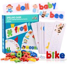 Rompecabezas de madera Montessori para niños, juguete educativo de aprendizaje de matemáticas, alfabeto, 1, 2 y 3 años 2024 - compra barato