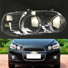 Car Headlamp Lens For Chevrolet Aveo 2011 2012 2013 2014  Car  Replacement  Lens Auto Shell Cover 2024 - buy cheap