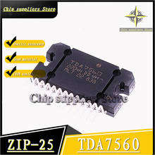 Amplificador de potência chip ic, (5 a 10 peças) tda7560 zip-25, amplificador de áudio 100% novo e original 2024 - compre barato