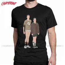 Camisetas de manga corta para hombre, ropa única de algodón, con cuello redondo, serie de TV, Sheldon, Leonardo, Big Bang Theory 2024 - compra barato