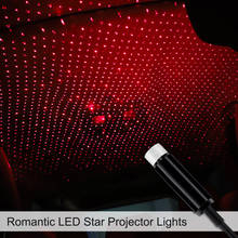 Романтический светодиодный светильник-проектор в виде звезды, гибкий USB Galaxy ночник, светодиодный светильник на крышу автомобиля, ночник, проекционный светильник s для домашнего декора 2024 - купить недорого
