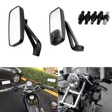 Motorcycle Rear View Side Mirrors Universal 8/10Mm for Ho nda Yamaha Kawasaki Street Sports Bike Chopper Cruiser 2024 - buy cheap