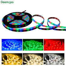 Led Strip Light 5M 300Leds Waterproof RGB 2835 5050 DC12V 60Leds/M Fiexble Light Led Ribbon Tape Home Decoration Lamp 2024 - buy cheap