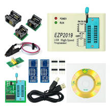 Factory Price! Newest Version EZP2019 High-speed USB SPI Programmer Support24 25 93 EEPROM 25 Flash BIOS Chip+5 Socket 2024 - buy cheap