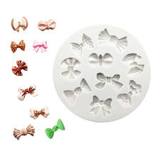 Bows Bowknot Silicone Sugarcraft Mold Chocolate Cupcake Baking Fondant Cake Decorating Tools 2024 - buy cheap