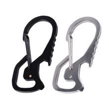 Spring Backpack Clasps Climbing Carabiners EDC Keychain Hiking Bottle Hooks Tactical Survival Gear 2024 - buy cheap