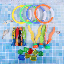 Летняя игрушка для бросания ракеты в виде торпеды, Забавный плавательный бассейн, игра для дайвинга, игрушки для детей, игрушка для подводного погружения 2024 - купить недорого