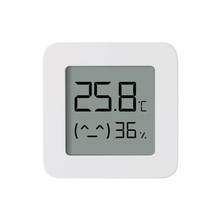 Новейшая версия XIAOMI Mijia Bluetooth термометр 2 беспроводной умный электрический цифровой гигрометр термометр работает с приложением Mijia 2024 - купить недорого