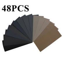 20/48pcs Wet Sandpaper 9"x3.6" For Wood Metal Furniture Grinding Polishing 320~100000 grit For Repair Motor Vehicle 9.6x22.9mm 2024 - buy cheap