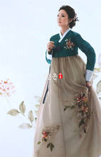 Korea Original Hand Embroidery Hanbok / Wedding Hanbok / Traditional Hanbok / Authentic Spot Hanbok 2024 - buy cheap