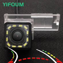 YIFOUM-Cámara de aparcamiento de marcha atrás para coche, videocámara HD de trayectoria dinámica, vista trasera, para Peugeot 207, 208, 301, 307, 307CC, 308, 3008, 407, 408, 508 2024 - compra barato