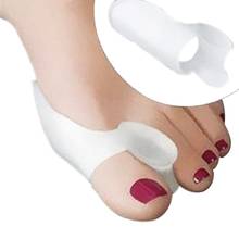 1Pair Silicone Gel Bunion Big Toe Separator Spreader Eases Foot Pain Foot Hallux Valgus Correction Guard Cushion Concealer Thumb 2024 - buy cheap