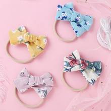 Baby Headband Bow Headbands For Girl Corduroy Head Band Thin Nylon Hairband Newborn Kids Toddler Hair Accessories Spring Summer 2024 - buy cheap