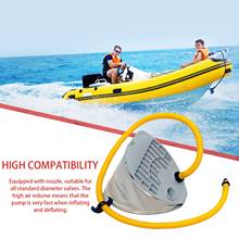 Portable Inflatable Boat Kayak Foot Air Pump Raft High Pressure Foot Inflator For Kayak Drifting Board Dropshipping 2024 - buy cheap