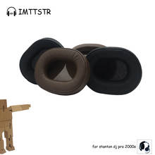 1 par de fundas para auriculares Stanton DJ Pro 2000 S, almohadillas para los oídos, Fundas de cojín, almohadillas para los oídos, reemplazo de almohada 2000 s 2024 - compra barato