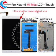 Top Quality For Xiaomi mi max LCD Display + Touch Screen Digitizer with frame Full Assembly 6.44" Replacement For xiaomi Max LCD 2024 - buy cheap