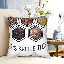 Let'S Settle This Settlers Of Catan Pillow Case Printed Home Soft Throw Pillow Games Board Games Settle Settlers Meme 2024 - buy cheap